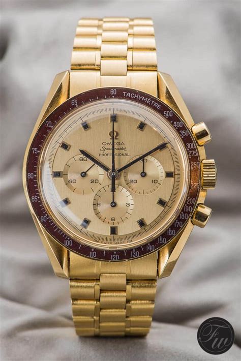 omega speedmaster gold dial|omega speedmaster models by year.